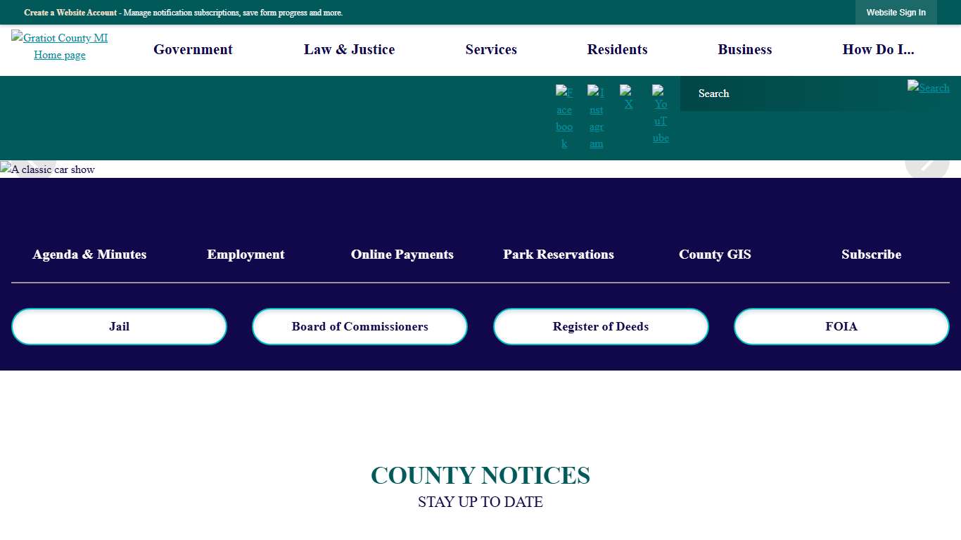 Gratiot County, MI | Official Website